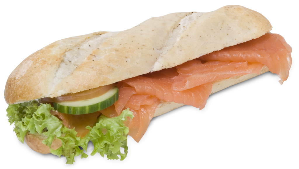 Stokbroodje Gerookte Zalm